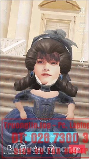 Cách quay video filter Công chúa chạy trốn trên TikTok