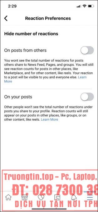 Hướng&nbsp;dẫn&nbsp;ẩn&nbsp;số&nbsp;lượt&nbsp;like&nbsp;trên&nbsp;Facebook