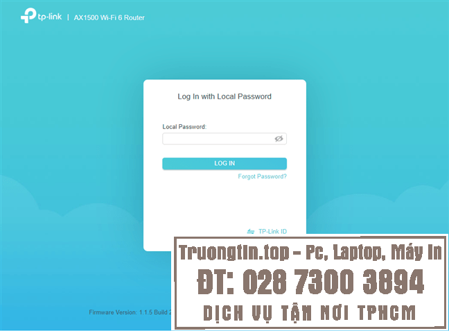 Cách cấu hình kết nối PPPoE trên router TP-Link WiFi 6 11 Cách cấu hình kết nối PPPoE trên router TP-Link WiFi 6