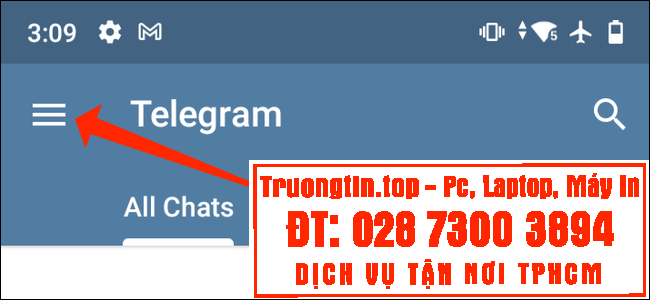 Cách xóa ảnh đại diện, avatar cũ trên Telegram