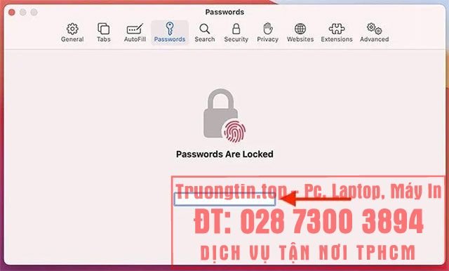 Cách&nbsp;xem&nbsp;mật&nbsp;khẩu&nbsp;đã&nbsp;lưu&nbsp;trong&nbsp;Safari&nbsp;trên&nbsp;máy&nbsp;Mac
