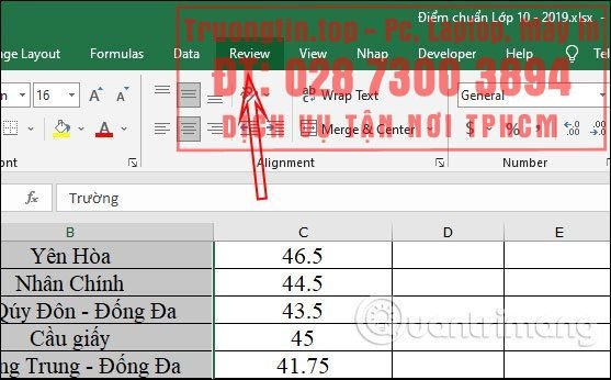 Cách&nbsp;khóa&nbsp;cột&nbsp;trong&nbsp;Excel