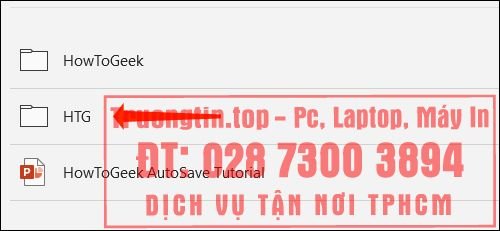 Cách&nbsp;tự&nbsp;động&nbsp;lưu&nbsp;slide&nbsp;PowerPoint&nbsp;vào&nbsp;OneDrive