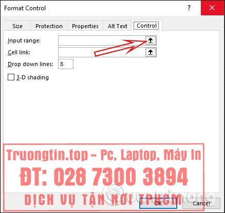 Cách&nbsp;tạo&nbsp;Combo&nbsp;Box&nbsp;trong&nbsp;Excel