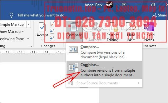 Cách&nbsp;gộp&nbsp;comment&nbsp;trong&nbsp;các&nbsp;file&nbsp;Word&nbsp;thành&nbsp;một
