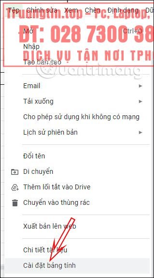 Cách&nbsp;đổi&nbsp;đơn&nbsp;vị&nbsp;tiền&nbsp;tệ&nbsp;mặc&nbsp;định&nbsp;Google&nbsp;Sheets