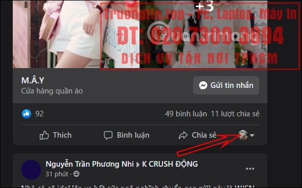 Cách&nbsp;comment&nbsp;bằng&nbsp;Fanpage&nbsp;Facebook
