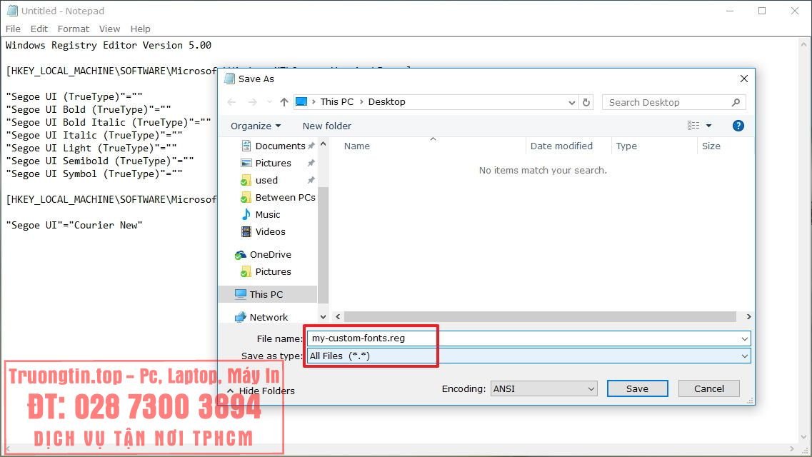 Làm&nbsp;thế&nbsp;nào&nbsp;để&nbsp;thay&nbsp;đổi&nbsp;font&nbsp;chữ&nbsp;Windows&nbsp;10&nbsp;mặc&nbsp;định