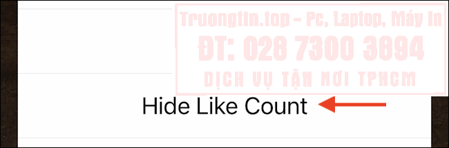 Cách ẩn hoặc hiển thị số lượt thích trên Instagram