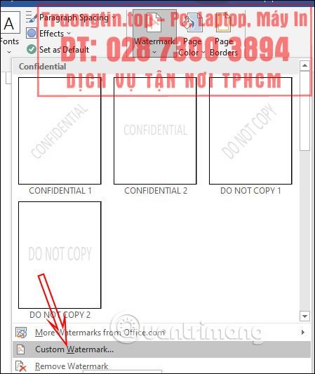 Cách&nbsp;làm&nbsp;mờ&nbsp;ảnh&nbsp;trong&nbsp;Word