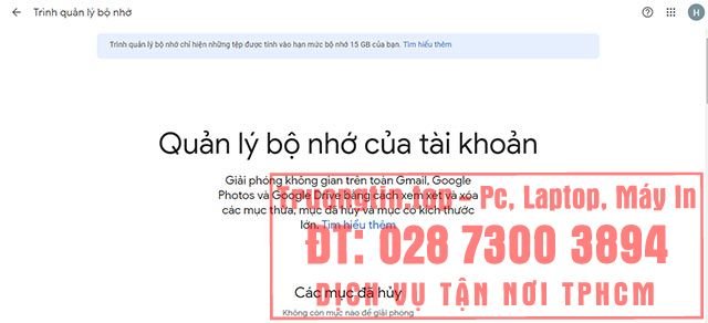 Cách&nbsp;tìm&nbsp;và&nbsp;xóa&nbsp;tệp&nbsp;có&nbsp;kích&nbsp;thước&nbsp;lớn&nbsp;trên&nbsp;Google&nbsp;Drive,&nbsp;Photos&nbsp;và&nbsp;Gmail
