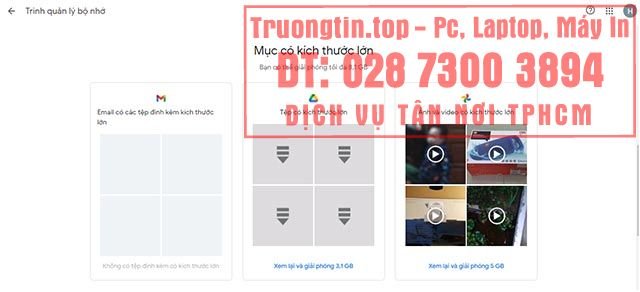 Cách&nbsp;tìm&nbsp;và&nbsp;xóa&nbsp;tệp&nbsp;có&nbsp;kích&nbsp;thước&nbsp;lớn&nbsp;trên&nbsp;Google&nbsp;Drive,&nbsp;Photos&nbsp;và&nbsp;Gmail