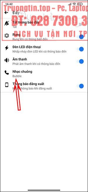 Cách&nbsp;đổi&nbsp;âm&nbsp;thanh&nbsp;thông&nbsp;báo&nbsp;trên&nbsp;Facebook