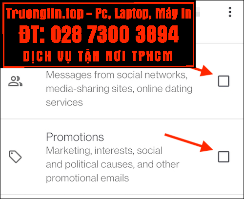 Cách&nbsp;xóa&nbsp;các&nbsp;danh&nbsp;mục&nbsp;hộp&nbsp;thư&nbsp;đến&nbsp;trong&nbsp;Gmail