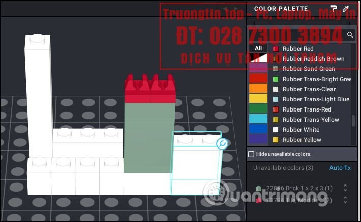 Cách&nbsp;dùng&nbsp;Bricklink&nbsp;Studio&nbsp;ráp&nbsp;hình&nbsp;lego&nbsp;miễn&nbsp;phí