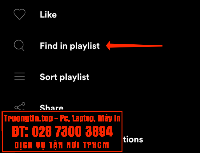 Cách&nbsp;tìm&nbsp;kiếm&nbsp;một&nbsp;bài&nbsp;hát&nbsp;cụ&nbsp;thể&nbsp;trong&nbsp;playlist&nbsp;Spotify