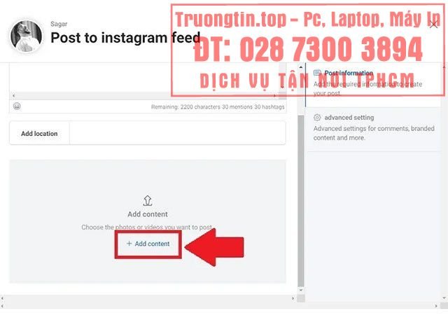 Cách&nbsp;đăng&nbsp;tải&nbsp;video&nbsp;từ&nbsp;PC&nbsp;lên&nbsp;Instagram