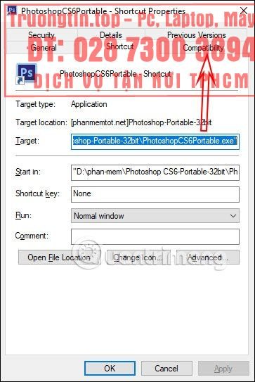 Cách&nbsp;sửa&nbsp;lỗi&nbsp;Photoshop&nbsp;CS6&nbsp;giao&nbsp;diện&nbsp;chữ&nbsp;bé