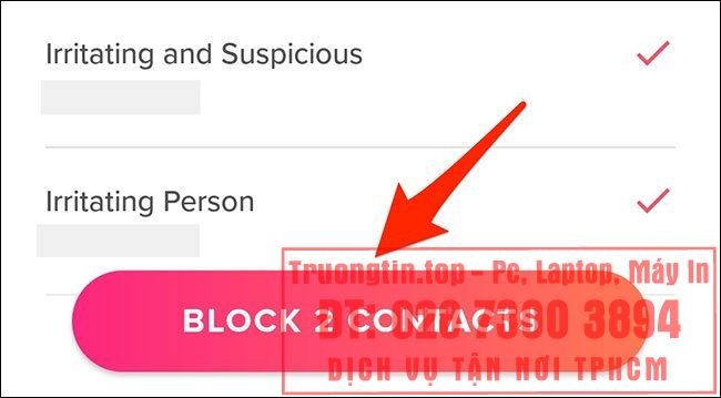 Cách&nbsp;chặn&nbsp;ai&nbsp;đó&nbsp;trên&nbsp;Tinder