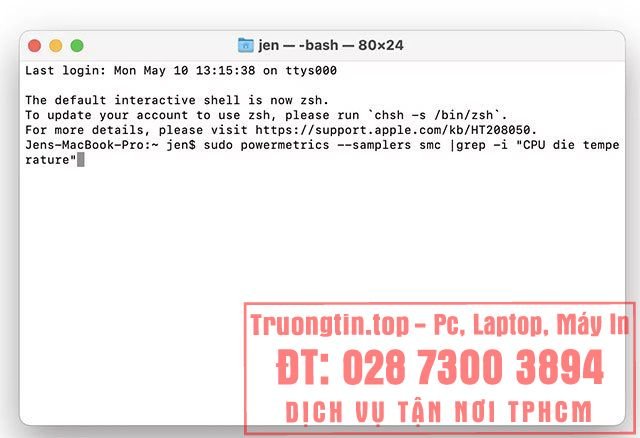 Cách&nbsp;kiểm&nbsp;tra&nbsp;nhiệt&nbsp;độ&nbsp;MacBook