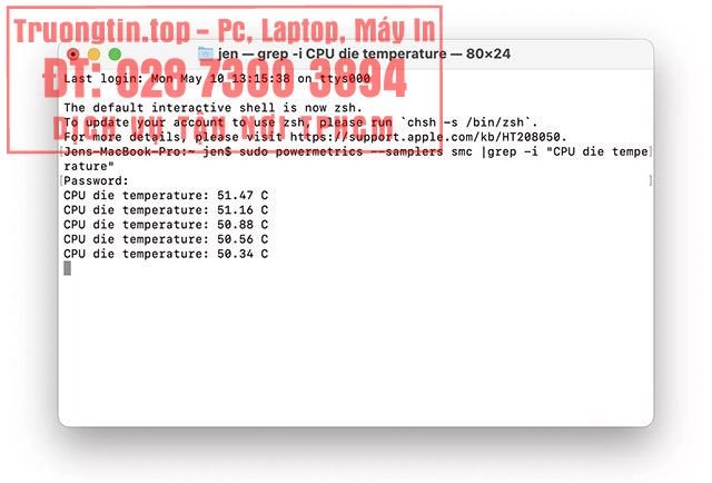Cách&nbsp;kiểm&nbsp;tra&nbsp;nhiệt&nbsp;độ&nbsp;MacBook