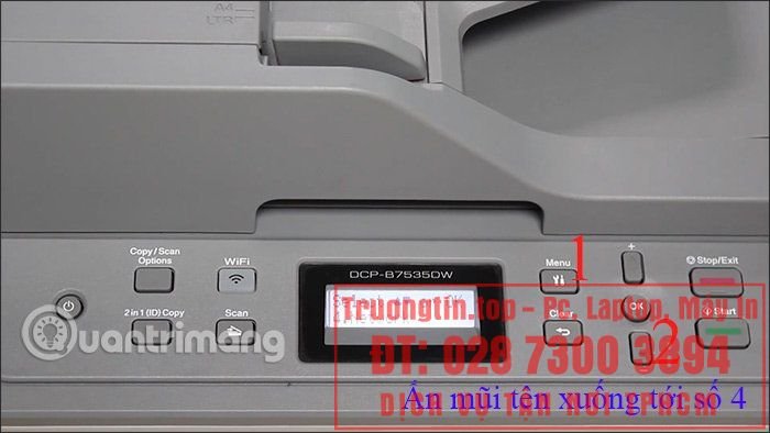 Cách&nbsp;cài&nbsp;WiFi&nbsp;trên&nbsp;máy&nbsp;in&nbsp;Brother&nbsp;DCP-B7535DW