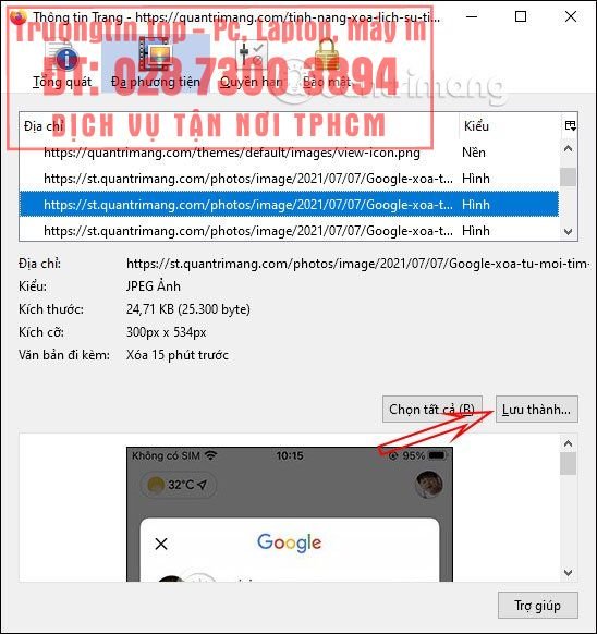Cách&nbsp;tải&nbsp;tất&nbsp;cả&nbsp;ảnh&nbsp;trên&nbsp;trang&nbsp;web&nbsp;Firefox