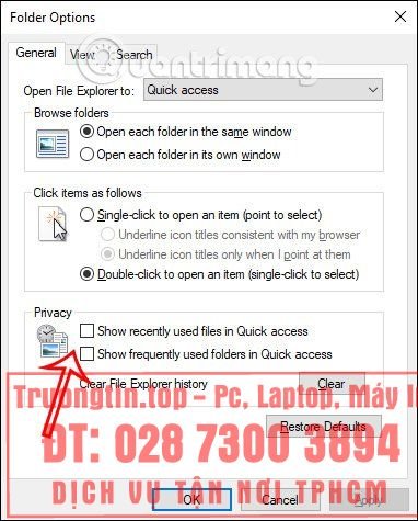 Cách&nbsp;thay&nbsp;đổi&nbsp;Quick&nbsp;Access&nbsp;trong&nbsp;File&nbsp;Explorer