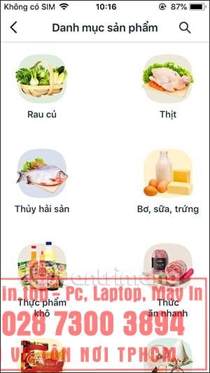 Hướng dẫn mua hàng VinMart Online
