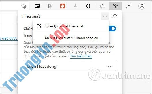 Cách&nbsp;bật&nbsp;Efficiency&nbsp;mode&nbsp;trên&nbsp;Microsoft&nbsp;Edge
