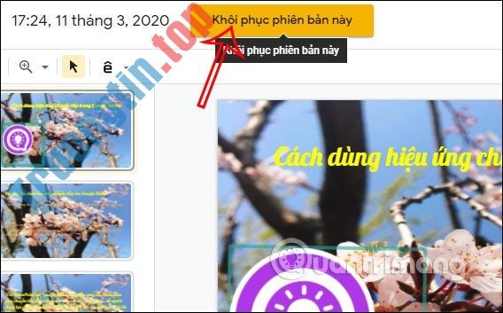 Cách&nbsp;xem&nbsp;lịch&nbsp;sử&nbsp;chỉnh&nbsp;sửa&nbsp;trên&nbsp;Google&nbsp;Slides