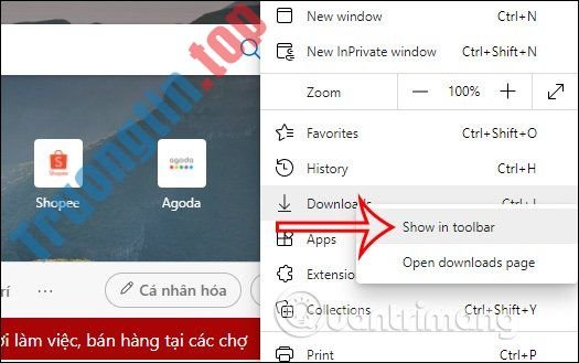 Cách&nbsp;bật,&nbsp;tắt&nbsp;nút&nbsp;download&nbsp;trên&nbsp;thanh&nbsp;công&nbsp;cụ&nbsp;Microsoft&nbsp;Edge