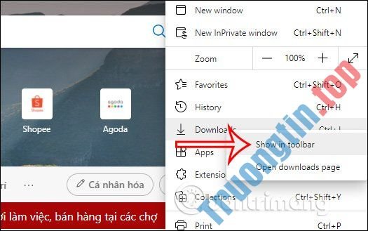Cách&nbsp;bật,&nbsp;tắt&nbsp;nút&nbsp;download&nbsp;trên&nbsp;thanh&nbsp;công&nbsp;cụ&nbsp;Microsoft&nbsp;Edge