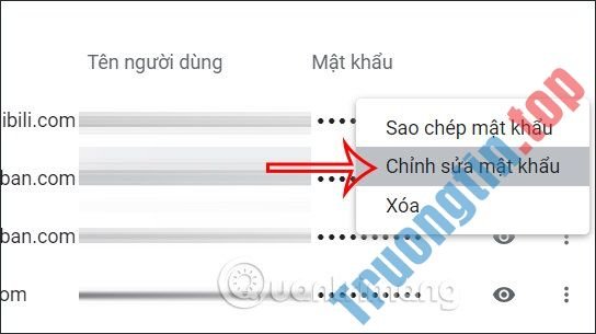 Cách&nbsp;chỉnh&nbsp;sửa&nbsp;mật&nbsp;khẩu&nbsp;đã&nbsp;lưu&nbsp;trên&nbsp;Google&nbsp;Chrome