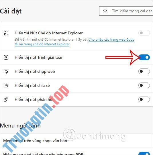 Cách&nbsp;dùng&nbsp;Math&nbsp;Solver&nbsp;trên&nbsp;Microsoft&nbsp;Edge&nbsp;giải&nbsp;Toán