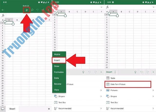 Cách&nbsp;xuất&nbsp;dữ&nbsp;liệu&nbsp;từ&nbsp;ảnh&nbsp;vào&nbsp;trang&nbsp;tính&nbsp;MS&nbsp;Excel&nbsp;trên&nbsp;Android