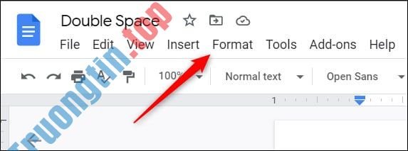 Cách&nbsp;giãn&nbsp;dòng&nbsp;đôi&nbsp;trong&nbsp;Google&nbsp;Docs