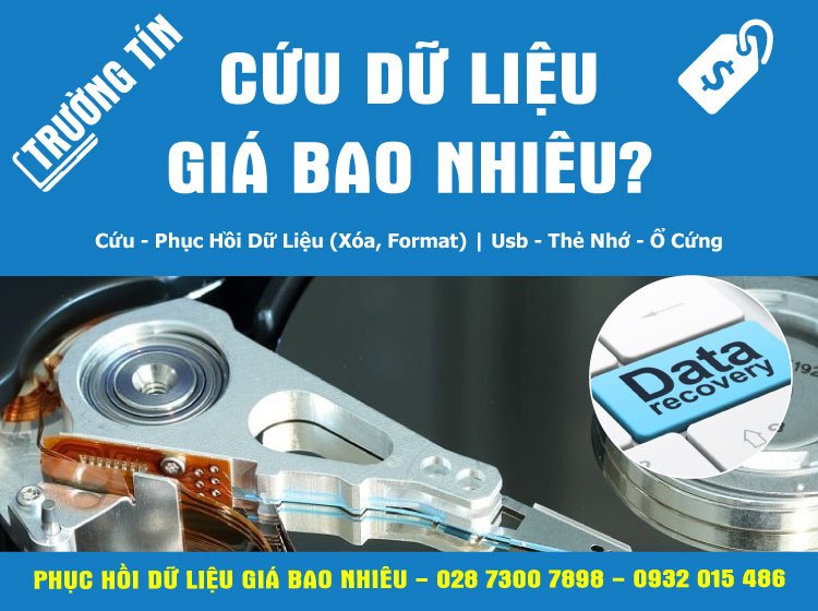 Bảng Giá Cứu Dữ Liệu – Giá Bao Nhiêu?