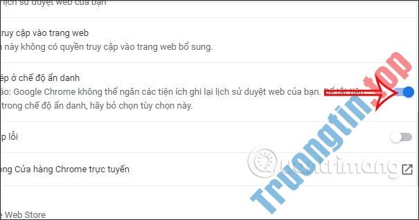Cách&nbsp;chuyển&nbsp;tất&nbsp;cả&nbsp;website&nbsp;Chrome&nbsp;sang&nbsp;ẩn&nbsp;danh