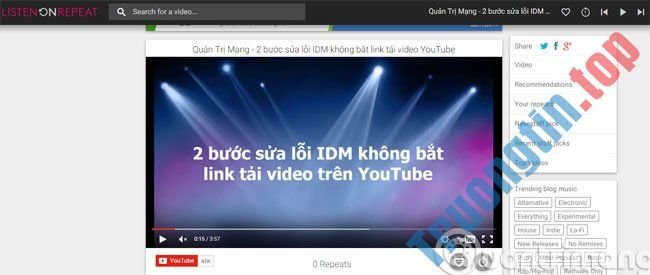 Cách&nbsp;replay&nbsp;YouTube,&nbsp;repeat&nbsp;YouTube,&nbsp;phát&nbsp;lặp&nbsp;lại&nbsp;video&nbsp;YouTube&nbsp;tự&nbsp;động