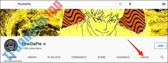 Cách&nbsp;liên&nbsp;hệ&nbsp;với&nbsp;một&nbsp;người&nbsp;nào&nbsp;đó&nbsp;trên&nbsp;YouTube