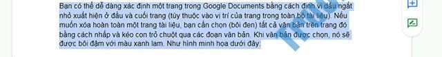 Cách&nbsp;xóa&nbsp;một&nbsp;trang&nbsp;trong&nbsp;Google&nbsp;Docs