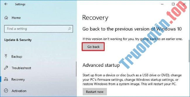 Cách&nbsp;gỡ&nbsp;bản&nbsp;cập&nbsp;nhật&nbsp;Windows&nbsp;10&nbsp;để&nbsp;quay&nbsp;về&nbsp;phiên&nbsp;bản&nbsp;Windows&nbsp;cũ