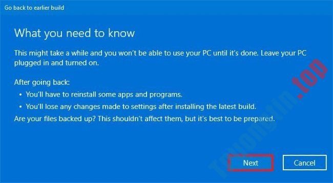 Cách&nbsp;gỡ&nbsp;bản&nbsp;cập&nbsp;nhật&nbsp;Windows&nbsp;10&nbsp;để&nbsp;quay&nbsp;về&nbsp;phiên&nbsp;bản&nbsp;Windows&nbsp;cũ