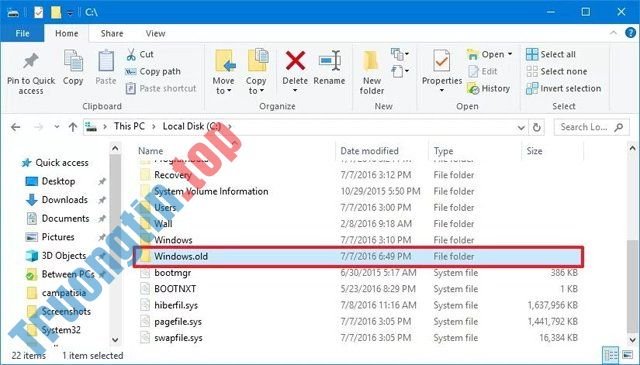 Cách&nbsp;gỡ&nbsp;bản&nbsp;cập&nbsp;nhật&nbsp;Windows&nbsp;10&nbsp;để&nbsp;quay&nbsp;về&nbsp;phiên&nbsp;bản&nbsp;Windows&nbsp;cũ
