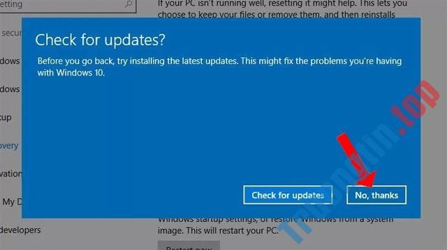 Cách&nbsp;gỡ&nbsp;bản&nbsp;cập&nbsp;nhật&nbsp;Windows&nbsp;10&nbsp;để&nbsp;quay&nbsp;về&nbsp;phiên&nbsp;bản&nbsp;Windows&nbsp;cũ