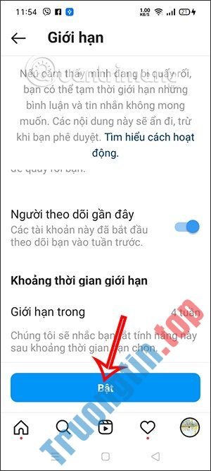 Cách giới hạn bình luận, tin nhắn trên Instagram