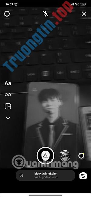 Cách&nbsp;tải&nbsp;filter&nbsp;làm&nbsp;mờ&nbsp;trên&nbsp;Instagram