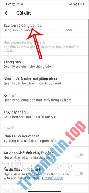 Cách&nbsp;thay&nbsp;đổi&nbsp;chất&nbsp;lượng&nbsp;sao&nbsp;lưu&nbsp;trên&nbsp;Google&nbsp;Photos