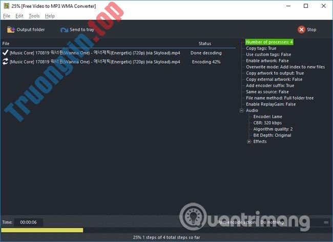 Cách&nbsp;chuyển&nbsp;video&nbsp;sang&nbsp;mp3&nbsp;bằng&nbsp;Free&nbsp;Video&nbsp;To&nbsp;MP3&nbsp;WMA&nbsp;Converter